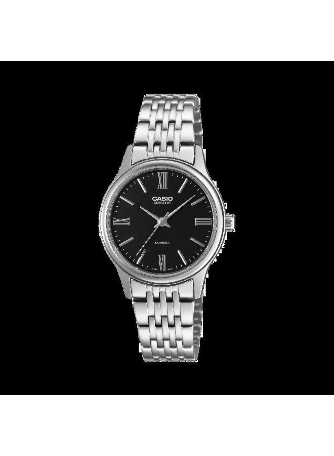 Beside Sapphire Glass Stainless Steel Women's Wrist Watch - BLS-100D-1AVDF